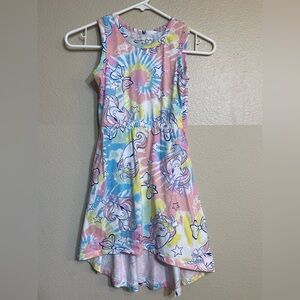 JoJo Siwa Pastel Unicorn Tie dye Girls Dress medium 7/8
